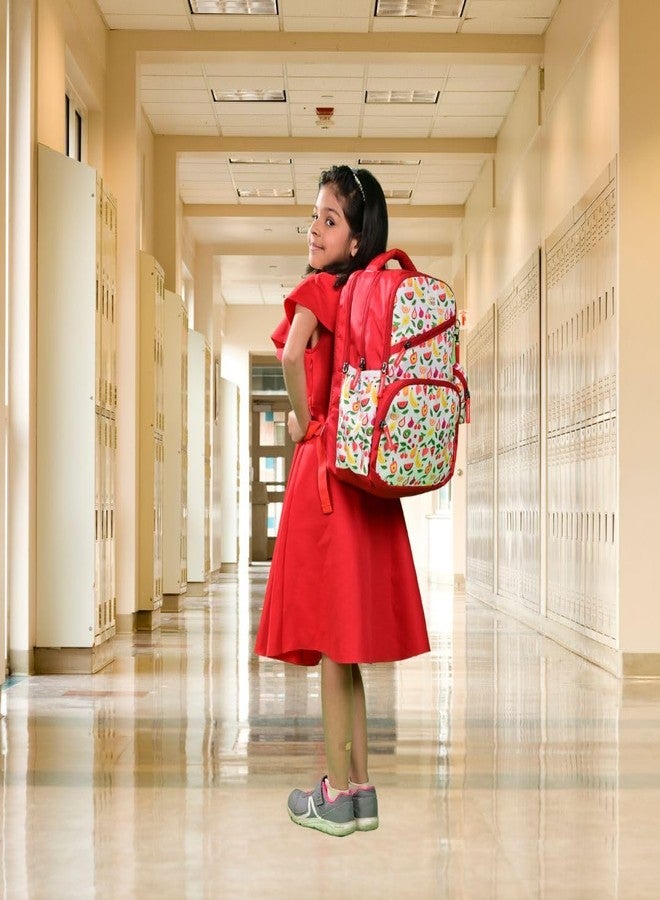 ليجو حقائب ليغو المدرسية مقاس 15 بوصة للأولاد والبنات | مناسبة للأطفال من الصف الأول إلى الثالث (أحمر) - Image 4